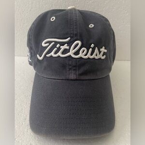 Titleist Tampa Bay Ray Hat Cap Strap-back Grey Logo Baseball